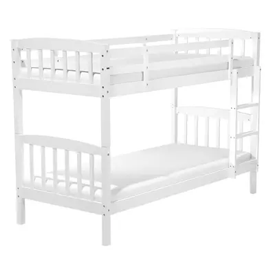 Bunk Bed Wood REVIN x cm (EU Single) White