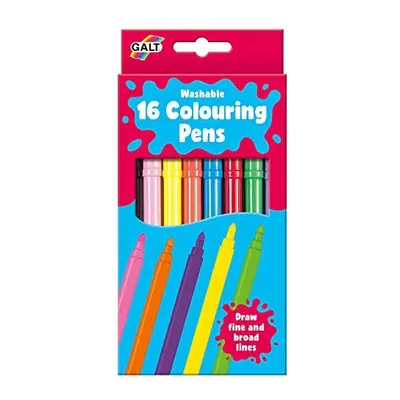 Galt Toys, Colouring Pens - Washable, Colouring Pens for Kids, Ages Years Plus