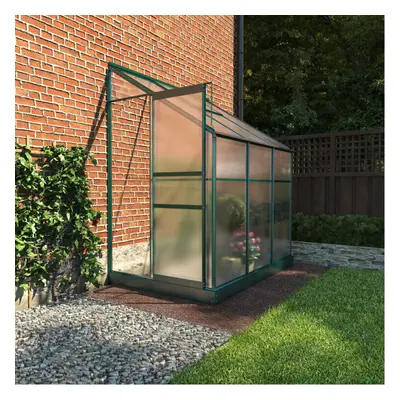 (4x6, Green) BillyOh Polycarbonate Lean-To Greenhouse