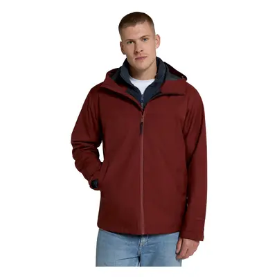 (L, Dark Red) Animal Mens Elements Waterproof Jacket