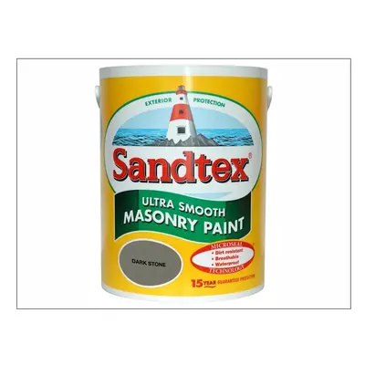 Sandtex Microseal Smooth Masonry Dark Stone 5L