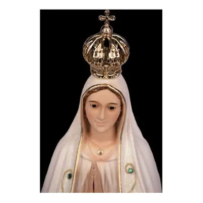 Our Lady of Fatima Statue Religious Figurine Virgin Mary Classic Paint