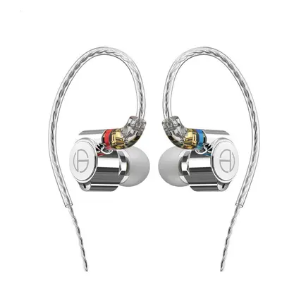 Knowles BA DD Drive In Ear Earphone Earphone Metal Earphone Earbud With MMCX Silver-plated Cable