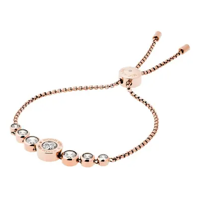 Michael Kors Stainless Steel and Cubic Zirconia Chain Bracelet for Wom