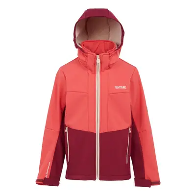 (5-6 Years, Red Sky/Rumba Red) Regatta Childrens/Kids Haydenbury II Soft Shell Jacket