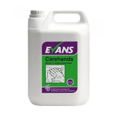 Evans Vanodine Carehands Hand Cream ~ 2x5 Litre