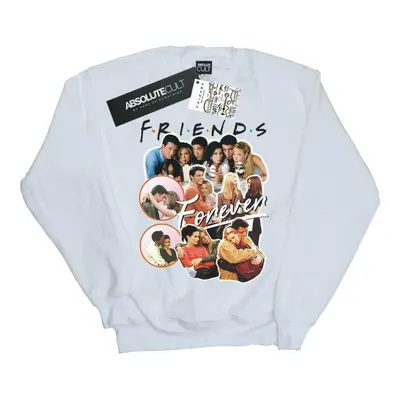 (4XL, White) Friends Mens The One With All The Hugs Sweatshirt