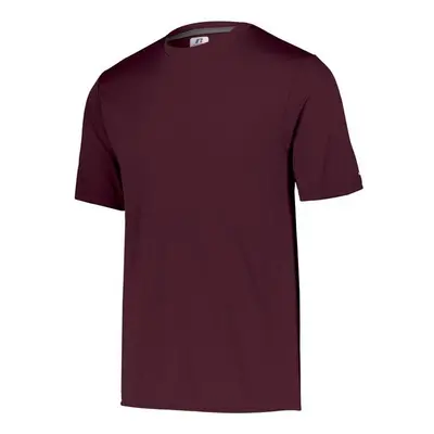 Russell 629X2M.MAR.S Adult Dri-Power Core Performance T-Shirt, Maroon - Small