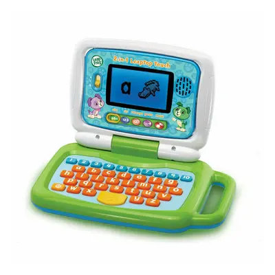 Leap Frog 2-in-1 LeapTop Touch Laptop?Learn Number, letters, Animal Facts?+2Yrs.