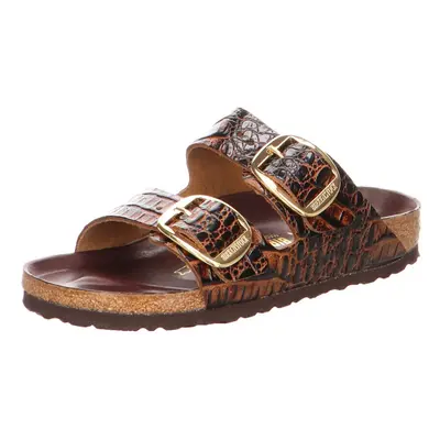 Birkenstock Women's Open Toe Sandals Brown Cognac Hex Cognac Cognac H