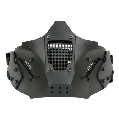 (Black) Anti-shock Tactical Half Mask Suitable For AF Helmet Riding