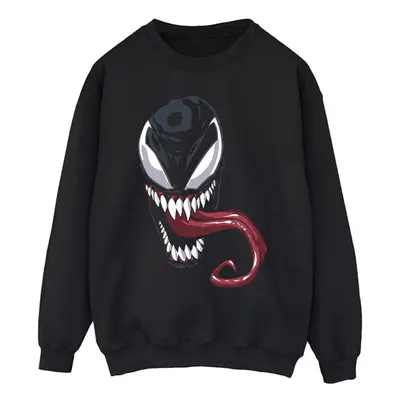 (3XL, Black) Marvel Mens Venom Face Sweatshirt