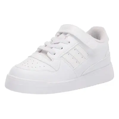 adidas Originals unisex child Forum Low Sneaker White/White/White 5.