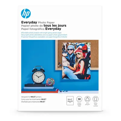 HP Q8723A Everyday Photo Paper Glossy 8-1/2 x Sheets/Pack