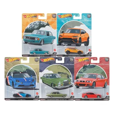 Hot Wheels Car Culture AutoStrasse Complete Set of Diecast Vehi