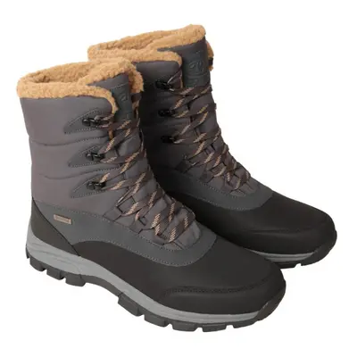 (9 UK, Grey) Animal Mens Blizzard Waterproof Snow Boots