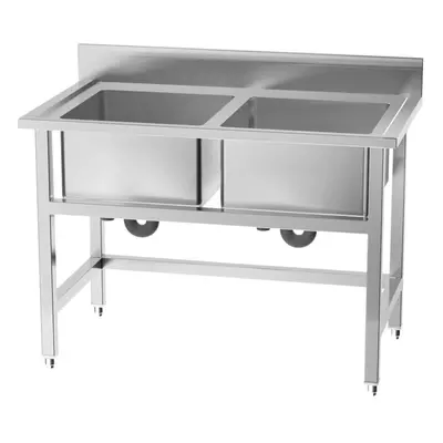 Metal Domestic Commercial Catering Sink Kitchen Warewashing Sinks Free Standing