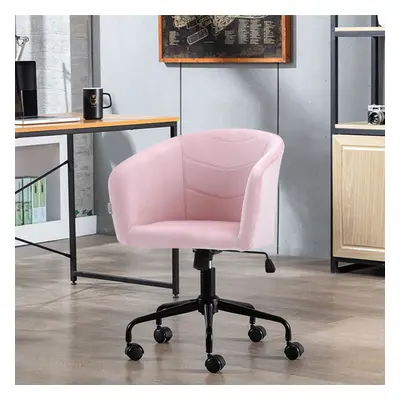 Velvet Swivel Office Task Chair