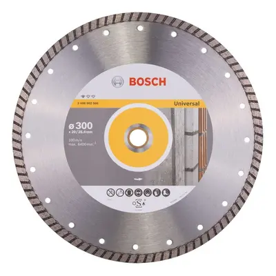 Bosch Standard for Universal Turbo Diamond Cutting Disc, 300mm Ã, 20/25.40mm x 3mm x 10mm