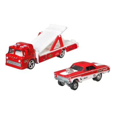 Hot Wheels Team Transport Models and Component Car