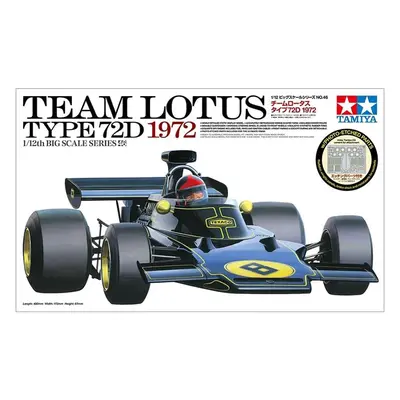 Tamiya Team Lotus Type 72D 1:12 Model Kit