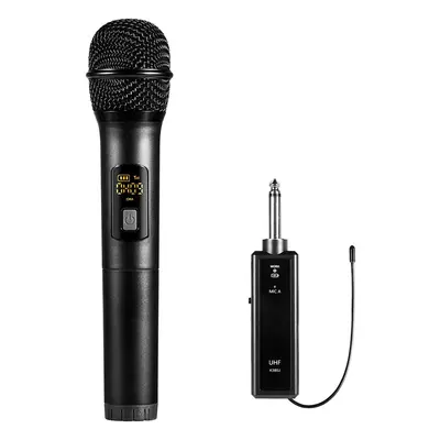 Professional Microphone UHF Wireless Lightweight with Receptor Various Frequency Channel