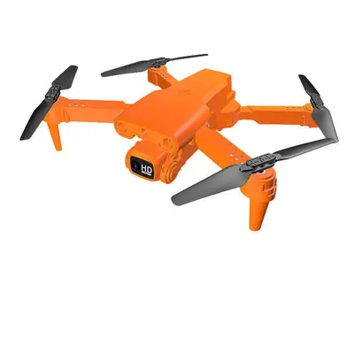 (Orange, One Battery) WiFi FPV with 8K EIS HD Dual Camera Obstacle Avoidance Optical Flow Positi