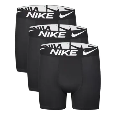 Nike Boy's Dri-Fit Boxers 3-Pack (Big Kids) Black/Dark Gray MD (10-12