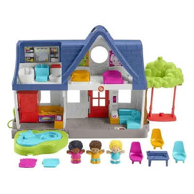 Fisher-Price Little People Toddler Toy Friends Together Play House Learning Playset with Pieces 