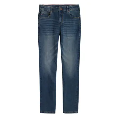 Tommy Hilfiger Boys' 5-Pocket Stretch Slim Straight Leg Denim Jean Zi