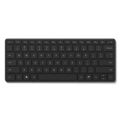 Microsoft Designer Compact Keyboard [DE] Black BT