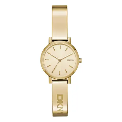 DKNY Women's Soho Quartz Stainless Steel Dress Watch Color: Gold (Mod