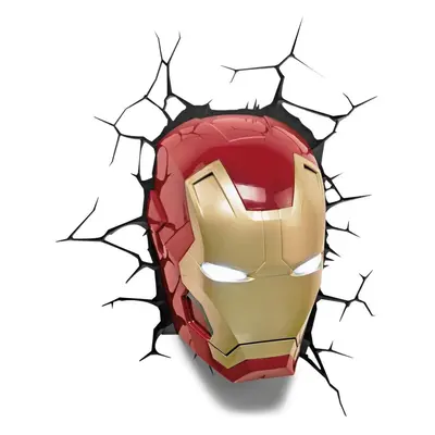 Marvel 3D Led Light Ironman Mask