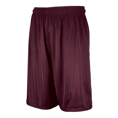 Russell 659AFM.MAR.L Adult Dri-Power Mesh Shorts, Maroon - Large