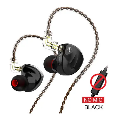 (Without Mic) In Ear Earphone Eight-Unit Balanced Armature Pure Moving Iron Hi-Fi Fever Monitor 