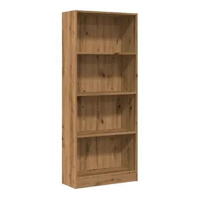 (oak, x x cm) vidaXL Book Cabinet Display Rack Bookshelf Storage Shelf Rack Engineered Wood