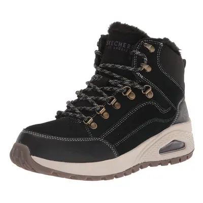 Skechers womens Uno Rugged Fashion Boot Black 8.5 US