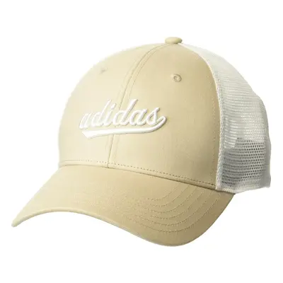 adidas Women's Mesh Trucker Hat Wonder Beige/White One Size