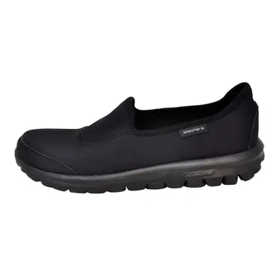 Skechers Women's Go Walk Black/Charcoal Walking Shoe W US