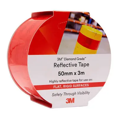 (Red) 3M Diamond Grade Reflective Tape 50mmx3m