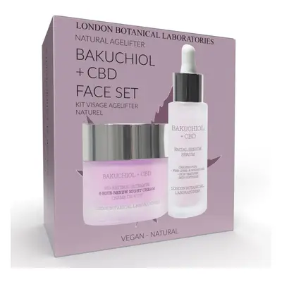 CBD + Bakuchiol face Set ( Serum + Moisturiser )