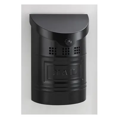 Ecco E1 Mailbox E1BK - Satin Black Finish - Small Size - Wall Mount Ma