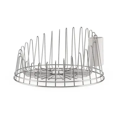 Alessi Tempo Dish Drainer Silver