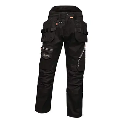 (40R, Black) Regatta Mens Execute Holster Premium Work Trousers