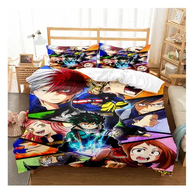 (Style 10, Single) hero academia Single Double King Duvet Cover NEW