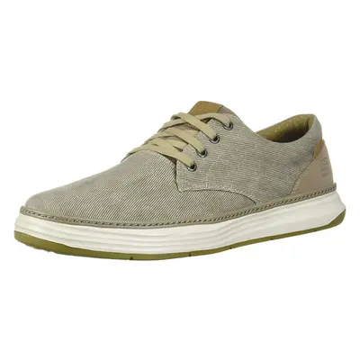 Skechers Men's Moreno Canvas Oxford Shoe Khaki Medium US