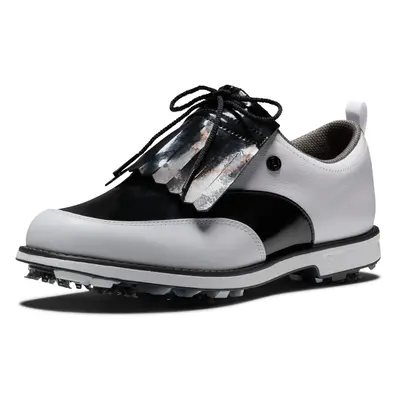 FootJoy Women's Premiere Series-Issette Golf Shoe White/Black 8.5