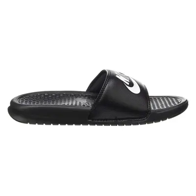 Nike Men's Benassi Just Do It Athletic Sandal Blackened Blue/Total Cr