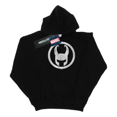 (3XL, Black) Marvel Mens Loki Icon Hoodie