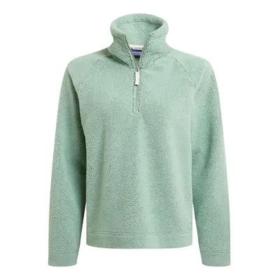 (14 UK, Pale Pistachio) Craghoppers Womens/Ladies Raya Half Zip Fleece Top